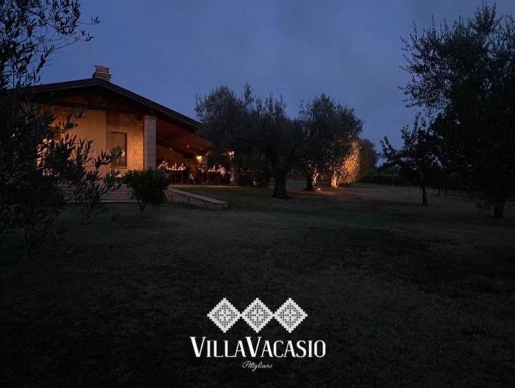 Agriturismo Eco-Bio Villa Vacasio Питильяно Экстерьер фото