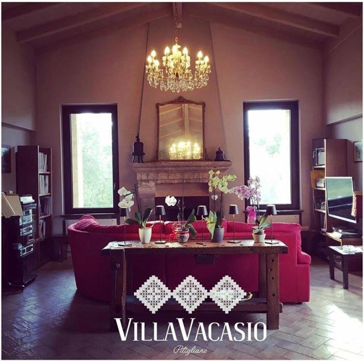 Agriturismo Eco-Bio Villa Vacasio Питильяно Экстерьер фото